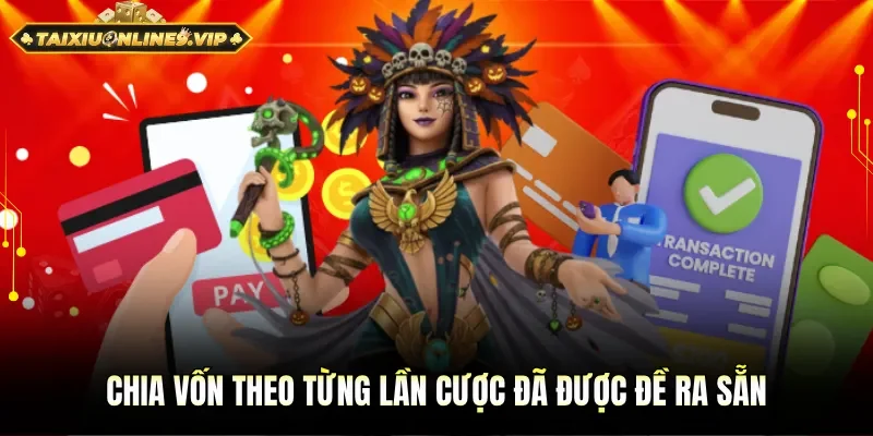 Chia vốn theo từng lần cược đã được lên kế hoạch sẵn